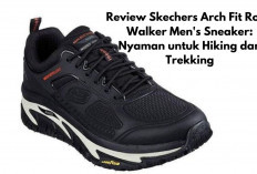 Skechers Arch Fit Road Walker Men's Sneaker: Sepatu Outdoor Modern dengan Kenyamanan Maksimal buat Hiking