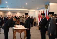 Mentan Amran Lantik Polisi Bintang Dua Sebagai Irjen Kementan, Ini Tugas Yang Harus Dijalankan