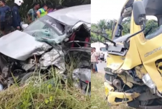 Kronologi Lengkap Kecelakaan Maut Minibus vs Coltdiesel di Jalintim Pelalawan, Dua Nyawa Melayang