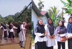 Rombongan Guru Minta Maaf Usai Viralkan Jembatan Rusak di Jambi, Netizen Kecam Pemerintah Daerah