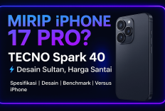 Terjangkau Tapi Premium! TECNO Spark 40 Bawa Feel iPhone 17 Pro dengan Harga Santai, Jangan Kaget Liat Speknya