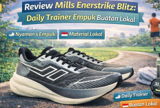 Mills Enerstrike Blitz, Sepatu Lari Lokal yang Nyaman untuk Mileage Harian