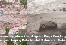Bencana Beruntun di Los Angeles: Banjir Bandang & Longsor Terjang Kota Setelah Kebakaran Hebat