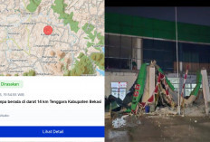 Gempa 4,9SR Guncang Bekasi, Puskesmas di Karawang Ambruk, Warga Panik dan Cari Info di BMKG
