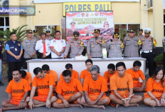 Polres  PALI Ungkap banyak kasus kriminal selama tahun 2023 