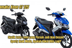 Yamaha Xeon GT 125, Skutik Entry Level yang Pernah Jadi Ikon Desain Sporty Anak Muda, Apakah Bakal Rilis Lagi?