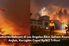 Kebakaran Dahsyat di Los Angeles Bikin Saham Asuransi Anjlok, Kerugian Capai Rp162 Triliun!