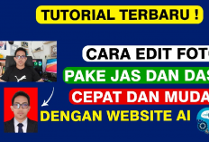 Praktis, Cukup 1 Menit Kelar, Cara Edit Foto Pakai Jas untuk Pria dengan AI, Cekidot!