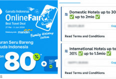 6 Kode Voucher Traveloka Hari ini 3 Juni 2024: Sewa Mobil Diskon Rp75 Ribu dan 10 Persen Tiket Pesawat