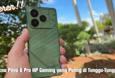 Kece Abis! HP Tecno Pova 6 Pro Ngegame Maksimal dengan Harga Oke Punya, Ini Spesifikasi Lengkapnya.. 