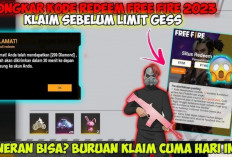 Segera Ambil! Skin dan Diamond Gratis di Game Free Fire Hari Ini, Cukup Dengan Pakai Kode Redeem Gais