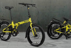 5 Rekomendasi Sepeda Lipat Rp2 Jutaan Spesifikasi Premium Apik untuk Sehari-hari, Ringkas Satset!