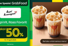 Ngopi Irit, Klaim Kode Promo Grab 16 April 2025: Ada GrabFood Diskon Rp15 Ribu, GrabMart 10 Persen