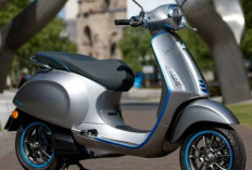 Vespa Elettrica Resmi Jadi Ikon Skuter Listrik Premium, Gaya Klasik Italia Kini Lebih Futuristis dan Hemat!