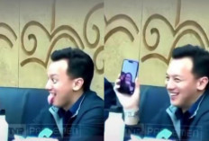 Viral! Anggota DPR Gerindra Moreno Soeprapto Kepergok Asyik Video Call di Tengah Rapat MIND ID