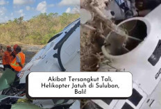 Baling-baling Tersangkut Tali, Helikopter Angkut 5 Orang Terjatuh di Bali! Apa Ada Korban Jiwa?