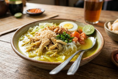 Resep Soto Ayam Lamongan Asli Kuah Kuning, Kuah Gurih dan Koya Bikin Nambah Nasi Terus!