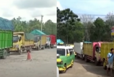 Solar Langka di Banyuasin! Truk dan Mobil Pribadi Mengular Panjang di SPBU