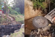 Heboh Truk Boks Terjun ke Sungai di Tol Semarang, Ini Fakta Mengejutkannya!