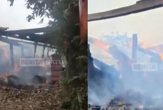 Tragis! Gudang Gula Merah di Desa Kajar Kudus Hangus Dilalap Api, Damkar Akui Akses Sangat Curam