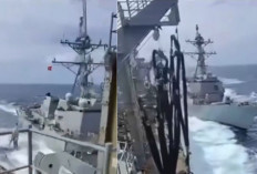 2 Kapal AS Tabrakan saat Isi BBM di Laut Karibia, 2 Marinir Luka dan 1 Tewas