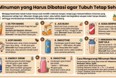 7 Minuman yang Harus Dibatasi agar Tubuh Tetap Sehat