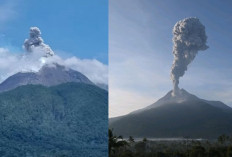 Masih Berstatus Siaga, Gunung Lewotobi Laki-laki Meletus Lagi Pagi Ini, Abu Vulkanik Capai 2 Km