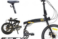 3 Rekomendasi Sepeda Lipat Desain Kece, Fitur Apik dan Worth to Buy di 2026, Super Stylish Ringkas!