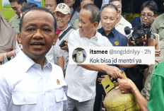 Cie Elah! Bahlil Blusukan Ala Jokowi Lihat Warga Antri Gas LPG 3Kg, Sebut Pemerintah Harus Dengerin Rakyat