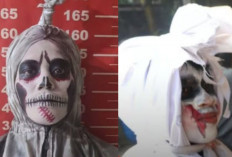 Viral! Polisi Amankan 3 Pengamen Berkostum Pocong di Koja usai Bikin Warga Takut hingga Pingsan