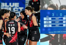 Hasil Pertandingan Liga Voli Korea 2024-2025, Red Sparks Raih Kemenangan dari Hi-Pass dengan Skor 3-0