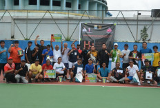 TENNIS Fun Game Silaturahmi dan Prestasi dalam Harmony & Happiness