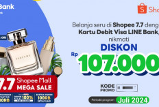 14 Kode Voucher Shopee Hari ini 10 Juli 2024: Diskon Belanja Produk Lokal Rp50 Ribu, Potongan Rp1 Juta OCBC
