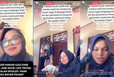 Viral! ASN Wanita Live TikTok Pakai Seragam Dinas Jam Kerja, Ditegur Netizen soal Pajak Malah Balas Ketus