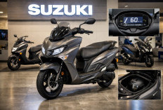 Desain Maxi dan BBM Super Irit, Suzuki Burgman Street 125EX 2026 Siap Jadi Idola Baru Kalangan Skutik