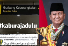Heboh! Prabowo Jadi Alumni Pertama #KaburAjaDulu dari Indonesia, Netizen Singgung Pencetus Trend Paling Sepuh
