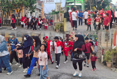 HUT ke-81 RI di Bukit Naskah Indah Palembang Meriah, Warga Kompak Ikuti Jalan Santai dan Beragam Lomba