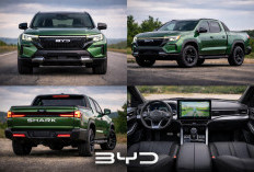 BYD Shark 2026 Emerald Dream: Pickup Hybrid Futuristik dengan Kamera 360 dan LED Tajam, Harga Mulai Rp400 Juta