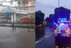 Jakarta Dikepung Banjir Lagi! 16 RT dan 10 Ruas Jalan Terendam, Ketinggian Air Mencapai 60 Cm