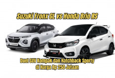 Suzuki Fronx GL vs Honda Brio RS: Duel SUV Kompak dan Hatchback Sporty di Harga Rp 250 Jutaan