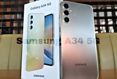Samsung A34 Layar FHD+ Super AMOLED dengan Bodi Super Tipis, Segini Harganya 