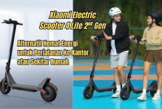 Xiaomi Electric Scooter 4 Lite Second Gen, Alternatif Hemat Energi untuk Perjalanan ke Kantor atau Lingkungan