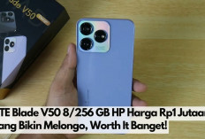 ZTE Blade V50 8/256 GB HP Harga Rp1 Jutaan yang Bikin Melongo, Worth It Banget!