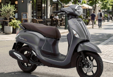 Yamaha Fuzzy 125, Skutik Retro Ringan yang Bikin Jalanan Makin Stylish