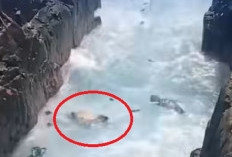 Selfie di Tebing Pantai Semeti, Wisatawan Terpeleset, Jatuh dan Tewas Terseret Ombak