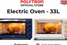 WOW! Polytron Luncurkan Oven Low Watt dengan Fitur Fermentasi dan Convection Heating  
