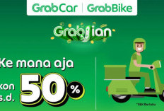 No Debat! Kode Promo Grab 20 Februari 2025, GrabCar Diskon Rp10 Ribu, GrabFood CashBack Rp5 Ribu