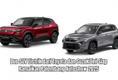 Duo SUV Listrik dari Toyota dan Suzuki ini Kompak Siap Ramaikan Palembang Autoshow 2025, Intip Spesifikasinya!