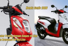 Honda Genio 2026: Skuter Praktis dengan Bagasi 14 Liter dan Konsumsi 60 Km/Liter