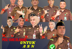  Tahun Politik! Larang ASN Kejaksaan Berpose 9 Kode Jari, ini Sanksinya...